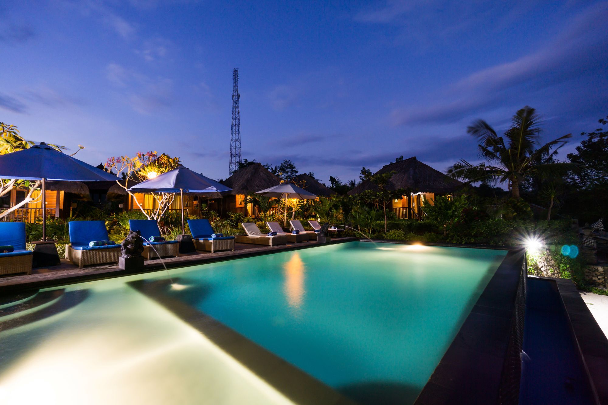 Laguna Reef Huts Hotel Nusa Lembongan  Exterior photo