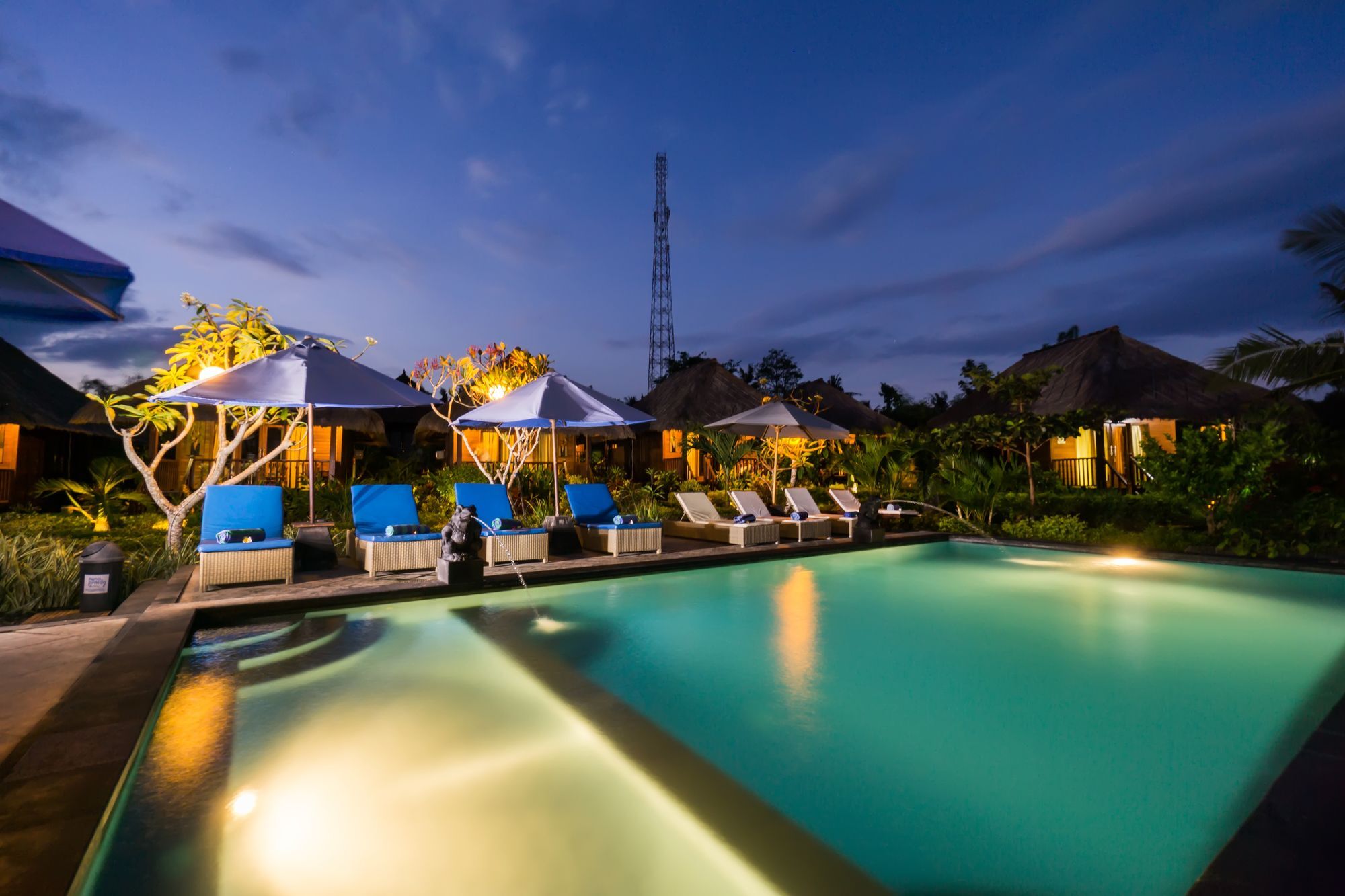 Laguna Reef Huts Hotel Nusa Lembongan  Exterior photo