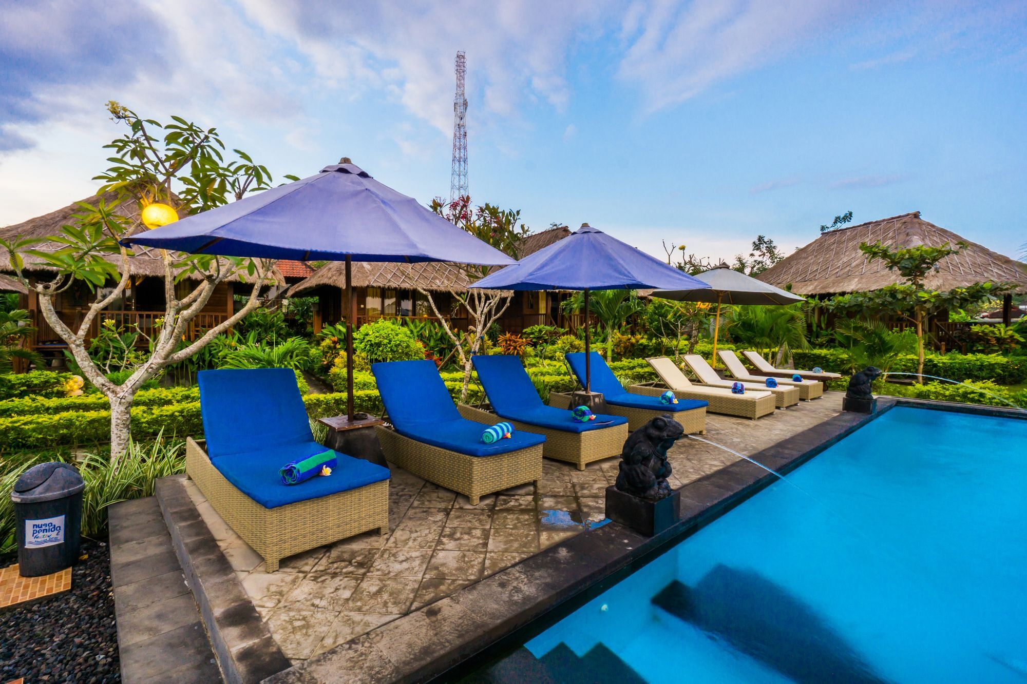 Laguna Reef Huts Hotel Nusa Lembongan  Exterior photo